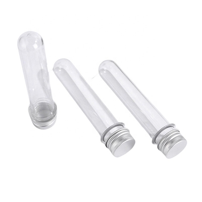 Preformas PET OEM aceitáveis para preformas de frascos PET personalizados 25g 28mm