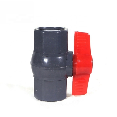Fabricação de válvulas de esferas de PVC de 50 mm, de plástico, com ligação de tomada