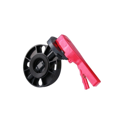 ABS Handle UPVC Wafer Type Butterfly Valve para aplicações OEM e industriais