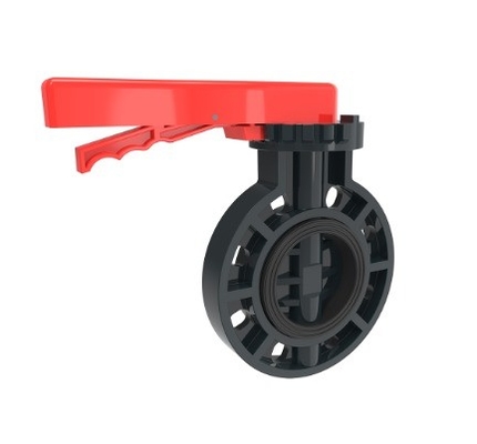 6&quot; Diâmetro PVC Butterfly Valve em válvulas de água sanitária com bola de PP e material de PVC