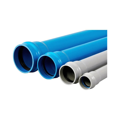 Tubo de PVC de 8 polegadas de cor branca para drenagem profissional venda direta