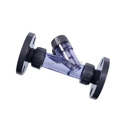 Indústria 1 polegada PVC transparente Y-estressador com conecção de tomada / fio e alça
