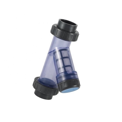 Indústria 1 polegada PVC transparente Y-estressador com conecção de tomada / fio e alça