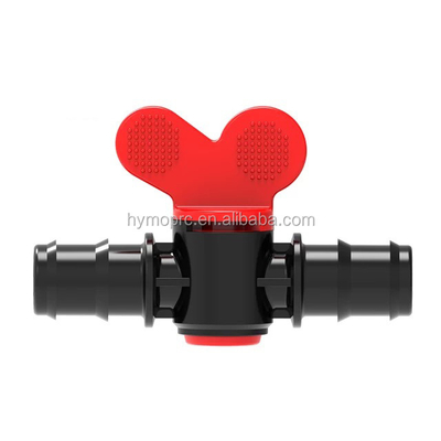 Bianco cinza padrão DIN Fabricação 16mm 20mm de fios masculinos de irrigação Mini válvula de plástico