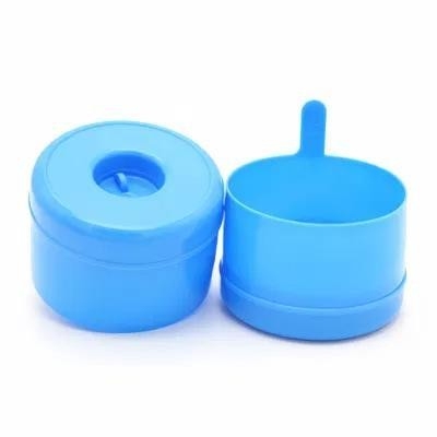 5 galões de 20 litros de PET de plástico de preforma tampas de garrafas com design azul escuro e grande volume