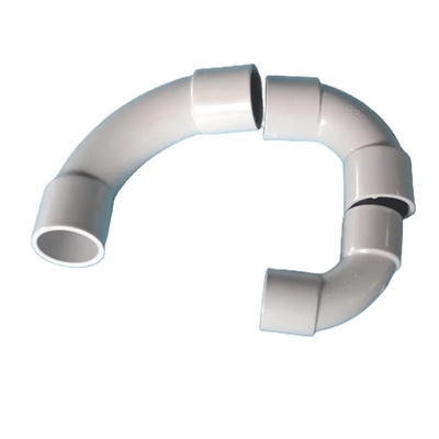 25 mm PVC branco tubos de encaixe conduto DIN padrão para soldadura elétrica