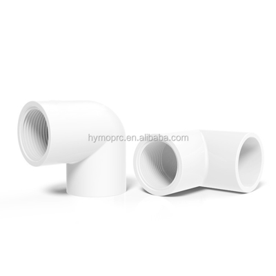 Anexo 40 Acessórios de tubos de água de PVC de 1 polegada de PVC com cotovelo para NPT BSP BSPT Thread no mercado