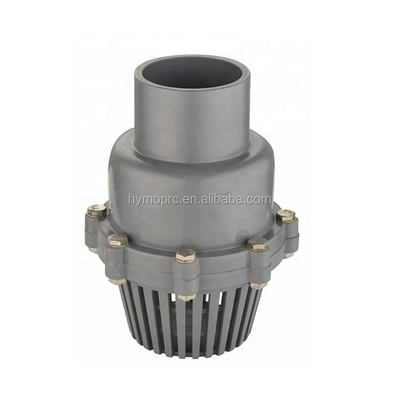 OEM/ODM Serviço de válvula Produz PVC 4 polegadas válvula de bola de pé para abastecimento de água em 1/2 &quot;-4