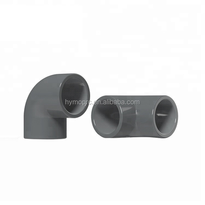 Exemplo Sim Filamento BSPT UPVC Tubo Fitting 1/2 PVC Elbow Connector para e sanitário