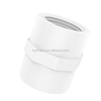 Material sanitário de encanamento PVC conector de água Lista 40 PVC tubulação acessórios 3/4 polegadas