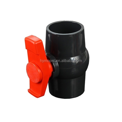 2 polegadas PVC válvula de esfera com alça de barco fabricado para ASTM e DIN padrões Ideal