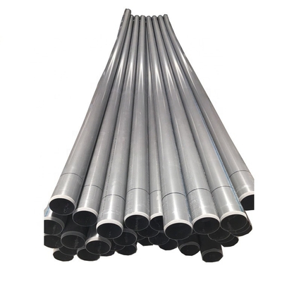 Tubo de irrigação de chuva de plástico PN10 Fluxo de água Tubo de PVC para abastecimento de água 2,9M/5,8M comprimento
