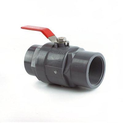 ISO/ASTM padrão ABS manuseio PVC válvula de bola de duas peças para e conveniente em Xangai