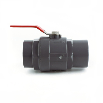 ISO/ASTM padrão ABS manuseio PVC válvula de bola de duas peças para e conveniente em Xangai