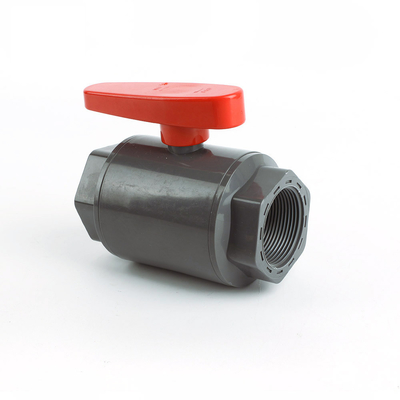 ISO/ASTM padrão ABS manuseio PVC válvula de bola de duas peças para e conveniente em Xangai