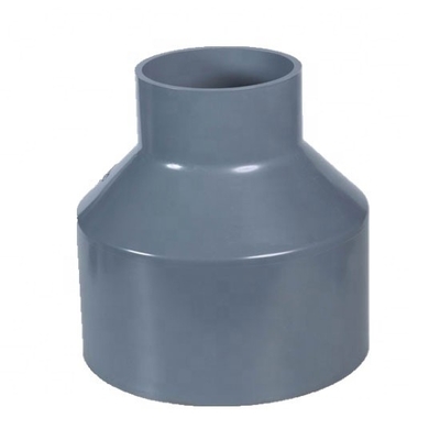 Fittings de tubos de PVC padrão DIN de fácil instalação de 20 mm-400 mm para abastecimento de água