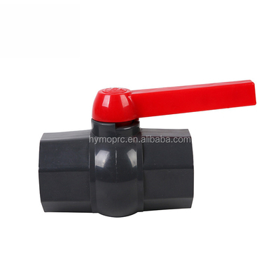 Válvula de esfera de PVC profissional DN50 para controlo no processo de fabrico de plástico no Sri Lanka