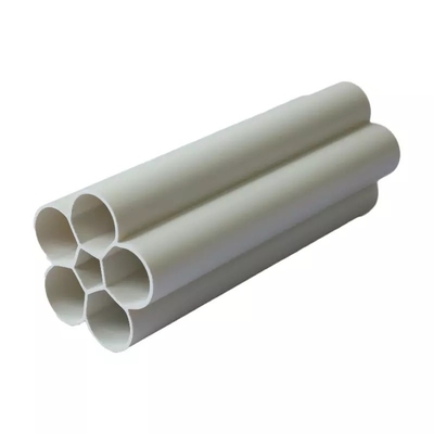 150*100mm PVC-U Material tubos retangulares personalizados para abastecimento de água em edifícios de canalização