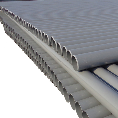 Fabricação de tubos de água de PVC normalizados DIN para água potável comprimento 2,9M/3M/4M/5,8M/6M