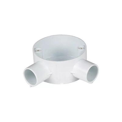 Acessórios de conduta de PVC de cor branca 20 mm para encanamento padrão AS/NZ e padrão DIN