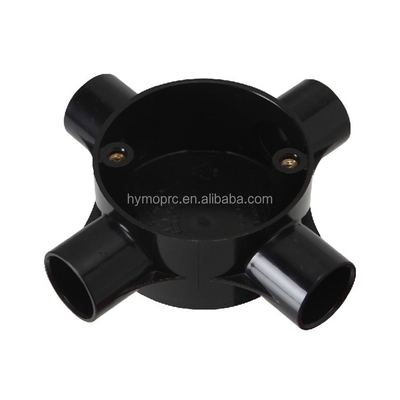 Fittings de caixa de PVC branco de abastecimento de água que cumprem a norma DIN para desempenho fiável