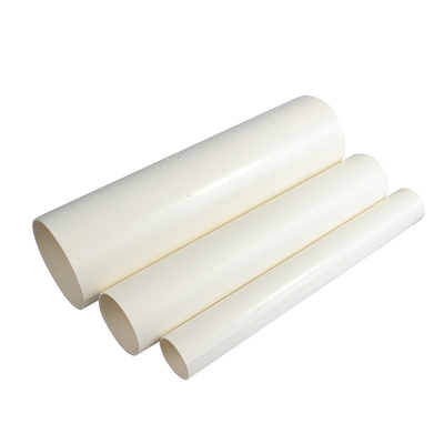 Fabricação por grosso ASTM D1785 Lista 40 Tubo de PVC com amostras de material de PVC-U