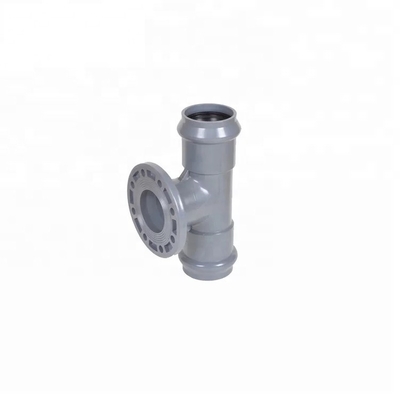 BSPT Thread DIN Standard 110mm PVC plástico acessórios de tubulação de água para as necessidades de abastecimento de água