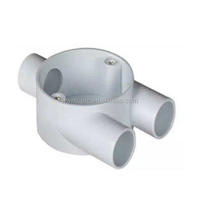Tubos e acessórios de condução de plástico UPVC de 25 mm em branco, em padrão DIN, com comprimento de 3M