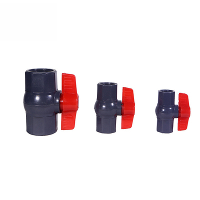 Fabricação de válvulas de esferas duplas de PVC de 6 polegadas para manuseio e serviço de moldagem ABS