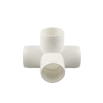 Comprimento STANDARD Cor branca Lista 40 PVC 5 Way Elbow Fittings ASTM D1785 Standard