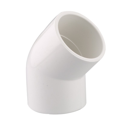 PVC Plumbing Tees Cor Branca ASTM D1785 Padrão 3 Way Elbow Pipe Fittings para OEM