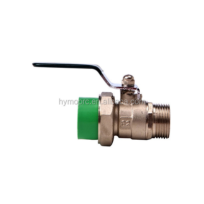Valva de esferas de 32 mm PPR fabricada pela PPR Valve e pela ASTM/DIN/ASNZ/JIS OEM