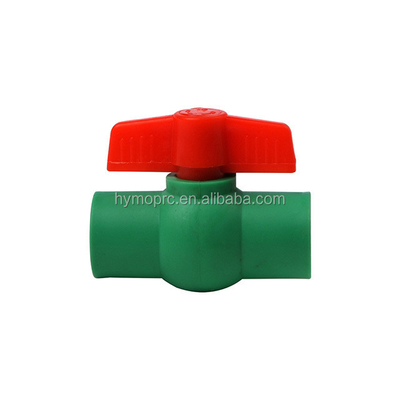 Valva de esferas de 32 mm PPR fabricada pela PPR Valve e pela ASTM/DIN/ASNZ/JIS OEM