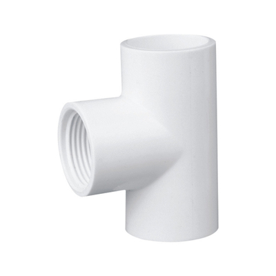 Tubo de PVC padrão ASTM D1785 branco com cabeça redonda e resistente à corrosão