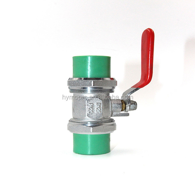 Valva de esferas de 32 mm PPR fabricada pela PPR Valve e pela ASTM/DIN/ASNZ/JIS OEM