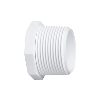 Tubo de PVC padrão ASTM D1785 branco com cabeça redonda e resistente à corrosão