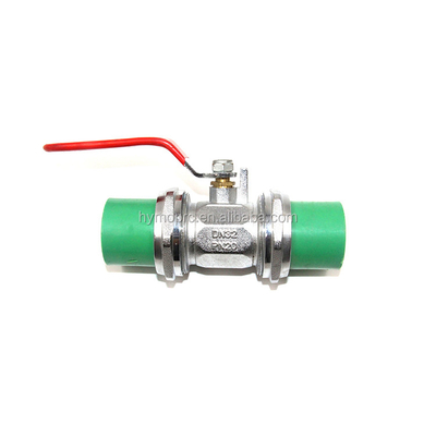 Valva de esferas de 32 mm PPR fabricada pela PPR Valve e pela ASTM/DIN/ASNZ/JIS OEM