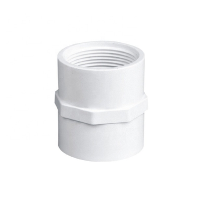 Fittings de tubos de PVC branco de 2 polegadas para abastecimento de água e duráveis