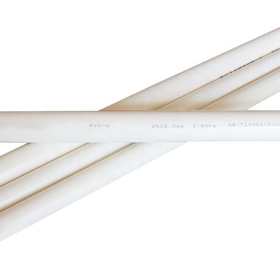 ASTM/DIN/ASNZ/JIS Padrão 1/2&quot;-12&quot; Tubo de PVC de cor branca para aspiradores centrais