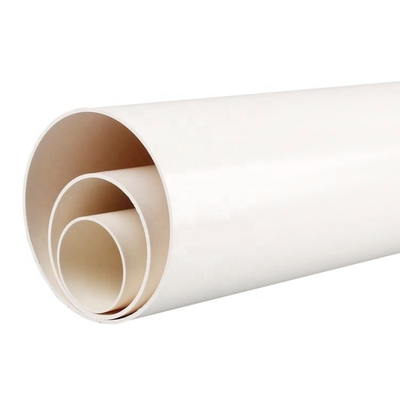 ASTM/DIN/ASNZ/JIS Padrão 1/2&quot;-12&quot; Tubo de PVC de cor branca para aspiradores centrais