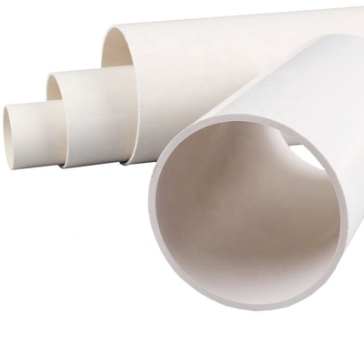 ASTM/DIN/ASNZ/JIS Padrão 1/2&quot;-12&quot; Tubo de PVC de cor branca para aspiradores centrais