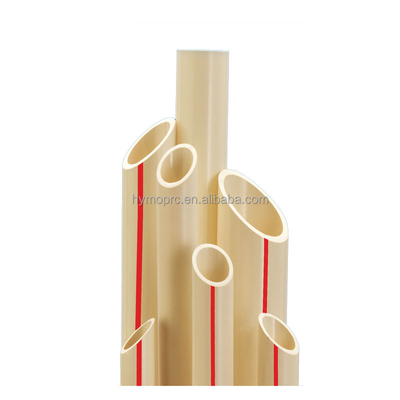 OEM ODM PVC CPVC tubos 1 polegada de diâmetro para abastecimento de água creme sem cores amostras