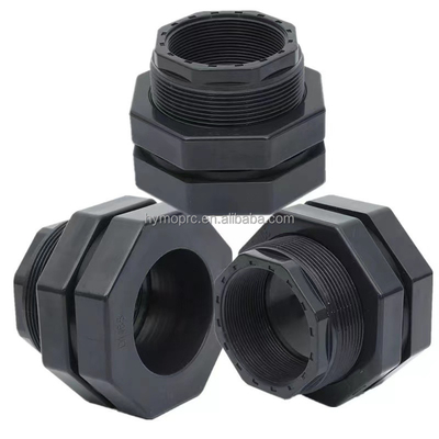 Instalação de parede de ligação de tanque de PVC de 90 mm para fabrico de tubos de encanamento roscados