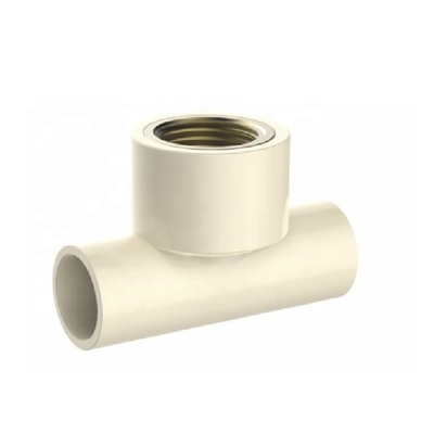 Tubos e acessórios de abastecimento de água de PVC CP com flange de ligação forjada de fio BSPT