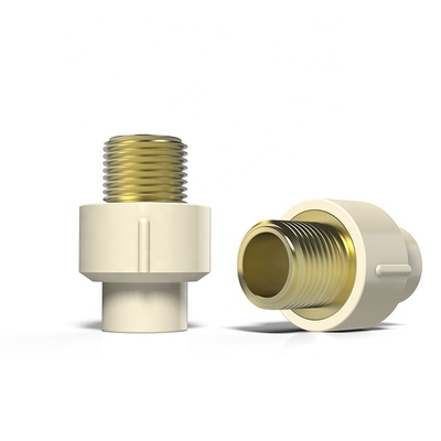 Tubos e acessórios de abastecimento de água de PVC CP com flange de ligação forjada de fio BSPT