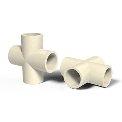 Tubos e acessórios de abastecimento de água de PVC CP com flange de ligação forjada de fio BSPT