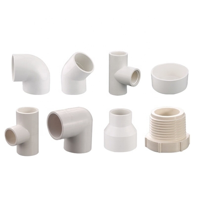 ASTM Standard 3/4 Inch 3 Way Corner Connector Joint Elbow PVC Pipe Fittings para encanamento