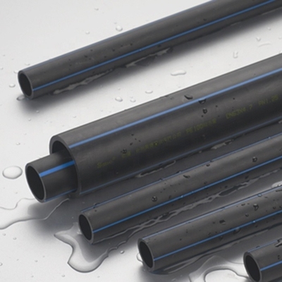 Amostragem de tubos de drenagem reforçados de aço HDPE com ligação por cola para o fluxo de água e SDR 17.6