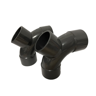 Acessíveis acessórios de tubos UPVC tipo Y Tee em branco com pressão PN16 e tamanhos DN50 DN63