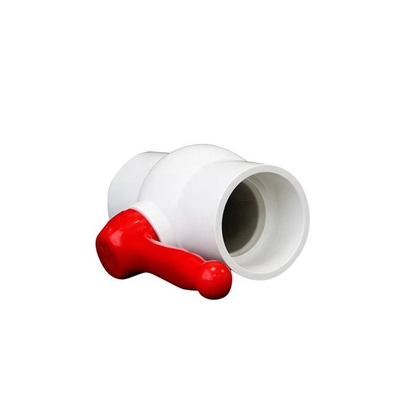 1 polegada PVC válvula de esfera para abastecimento de água hidráulica potência OEM personalização suportado